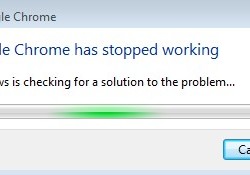 google chrome has stopped working คืออะไรแก้ยังไง