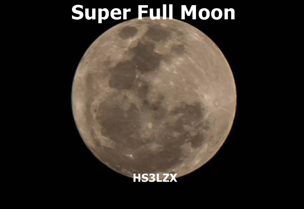 Super full moon